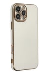 Mey İthalat®  iPhone 16 Pro Max Kılıf Volet Silikon - Beyaz