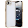 Mey İthalat®  iPhone 16E Kılıf  Lensli Silikon - Gold