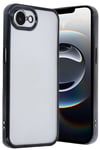 Mey İthalat®  iPhone 16E Kılıf  Lensli Silikon - Siyah