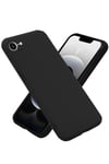 Mey İthalat®  iPhone 16E Kılıf Nano içi Kadife Silikon - Siyah
