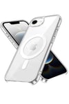 Mey İthalat®  iPhone 16E Kılıf Pc Real Magsafe Kapak - Şeffaf