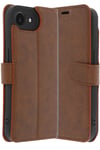 Mey İthalat®  iPhone 16E Kılıf Trend S Plus Kapaklı Kılıf - Taba
