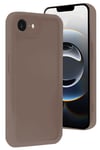 Mey İthalat®  iPhone 16E Kılıf Viera Silikon - Kahverengi