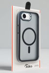 Mey İthalat®  iPhone 16E Winner Magsafe Kapak - Siyah
