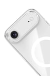 Mey İthalat®  iPhone 17 Air Kılıf Pc Real Magsafe Kapak - Şeffaf