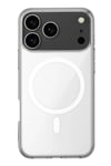 Mey İthalat®  iPhone 17 Pro Kılıf Magneticsafe Şeffaf Silikon - Şeffaf