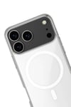 Mey İthalat®  iPhone 17 Pro Kılıf Magneticsafe Şeffaf Silikon - Şeffaf