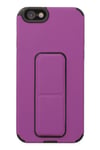 Mey İthalat®  iPhone 6 Kılıf Mega Standlı Silikon - Mor