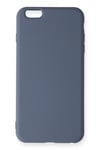 Mey İthalat®  iPhone 6 Plus Kılıf Nano içi Kadife Silikon - Gri