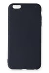 Mey İthalat®  iPhone 6 Plus Kılıf Nano içi Kadife Silikon - Lacivert