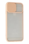 Mey İthalat®  iPhone 6 Plus Kılıf Palm Buzlu Kamera Sürgülü Silikon - Pembe