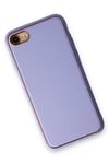 Mey İthalat®  iPhone 7 Kılıf Coco Deri Silikon Kapak - Açık Lila