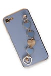 Mey İthalat®  iPhone 7 Kılıf Esila Silikon - Gri