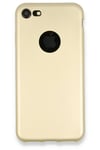 Mey İthalat®  iPhone 7 Kılıf First Silikon - Gold