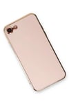 Mey İthalat®  iPhone 7 Kılıf Volet Silikon - Pembe