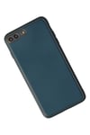 Mey İthalat®  iPhone 7 Plus Kılıf Coco Deri Silikon Kapak - Mavi