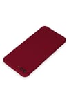 Mey İthalat®  iPhone 7 Plus Kılıf First Silikon - Bordo