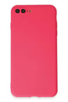 Mey İthalat®  iPhone 7 Plus Kılıf First Silikon - Pembe