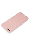 Mey İthalat®  iPhone 7 Plus Kılıf First Silikon - Rose Gold