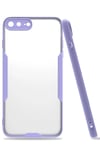 Mey İthalat®  iPhone 7 Plus Kılıf Platin Silikon - Lila