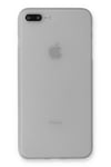 Mey İthalat®  iPhone 7 Plus Kılıf PP Ultra İnce Kapak - Beyaz