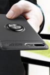 Mey İthalat®  iPhone 7 Plus Kılıf Range Yüzüklü Silikon - Kırmızı