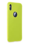 Mey İthalat®  iPhone X Kılıf First Silikon - Parlak Sarı