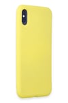 Mey İthalat®  iPhone X Kılıf First Silikon - Sarı