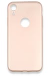 Mey İthalat®  iPhone XR Kılıf First Silikon - Rose Gold
