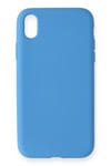 Mey İthalat®  iPhone XR Kılıf Nano içi Kadife Silikon - Mavi