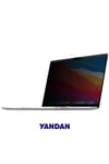 Mey İthalat®  Macbook Air 13.3 Macbook Manyetik Hayalet Ekran Koruyucu - Siyah