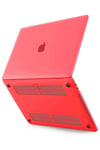 Mey İthalat®  Macbook Pro 13 2020 Macbook Buzlu Kapak - Kırmızı