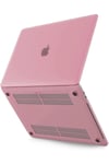 Mey İthalat®  Macbook Pro 13 2021 Macbook Buzlu Kapak - Pembe