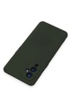 Mey İthalat®  One Plus 9 Kılıf Nano içi Kadife Silikon - Koyu Yeşil