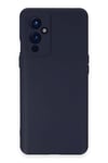 Mey İthalat®  One Plus 9 Kılıf Nano içi Kadife Silikon - Lacivert