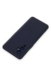 Mey İthalat®  One Plus 9 Kılıf Nano içi Kadife Silikon - Lacivert