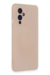 Mey İthalat®  One Plus 9 Kılıf Nano içi Kadife Silikon - Pudra