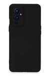 Mey İthalat®  One Plus 9 Kılıf Nano içi Kadife Silikon - Siyah