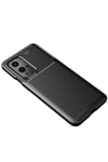 Mey İthalat®  One Plus 9 Pro Kılıf Auto Focus Karbon Kapak - Siyah