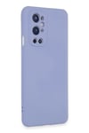 Mey İthalat®  One Plus 9 Pro Kılıf Nano içi Kadife Silikon - Mavi