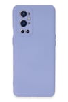 Mey İthalat®  One Plus 9 Pro Kılıf Nano içi Kadife Silikon - Mavi