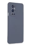 Mey İthalat®  One Plus 9 Pro Kılıf Nano içi Kadife Silikon - Gri