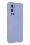 Mey İthalat®  One Plus 9 Pro Kılıf Nano içi Kadife Silikon - Lila