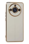 Mey İthalat®  Realme 11 Pro Kılıf Volet Silikon - Beyaz