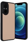Mey İthalat®  Realme 12 Lite Kılıf Aras Deri Kapak - Pudra