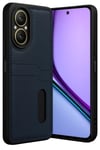 Mey İthalat®  Realme 12 Lite Kılıf Sara Kartvizitli Deri Kılıf - Lacivert
