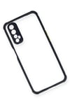 Mey İthalat®  Realme 7 Kılıf Miami Şeffaf Silikon - Lacivert