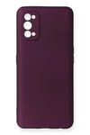 Mey İthalat®  Realme 7 Pro Kılıf First Silikon - Mürdüm