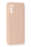 Mey İthalat®  Realme 7 Pro Kılıf Nano içi Kadife Silikon - Pudra