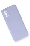 Mey İthalat®  Realme 7 Pro Kılıf Nano içi Kadife Silikon - Lila